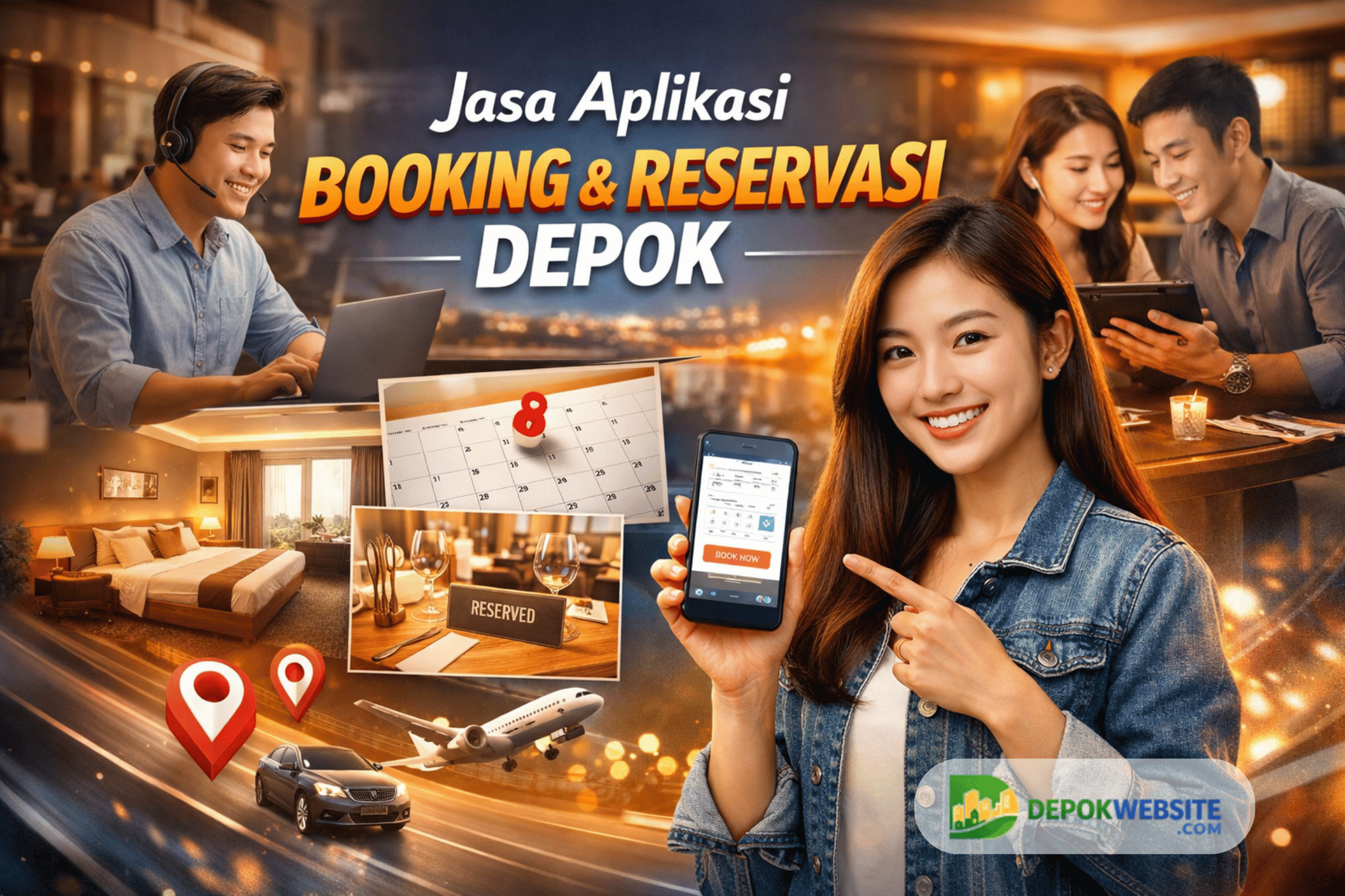 Jasa Aplikasi Booking & Reservasi Depok